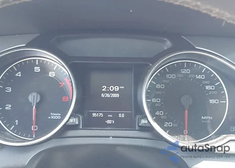 2010 Audi A5 2.0T Premium from USA, damaged, VIN WAULFAFR0AA046590